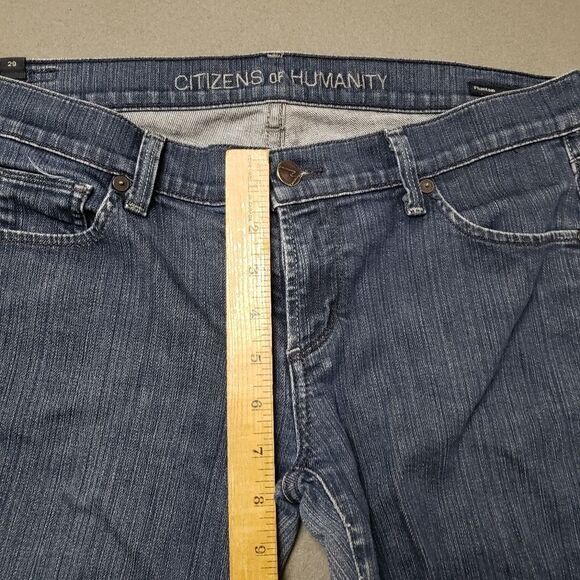 Citizens of Humanity Jeans Phantom Cropped Skinny Leg Size 29 - Picture 13 of 15